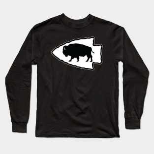 Bison Arrowhead Long Sleeve T-Shirt